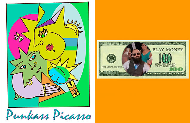 Punkass Picasso and $100 Pyramid Scheme