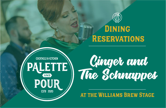 Palette & Pour Dining Reservations