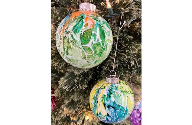 Holiday Crafternoon Workshop: Alcohol Ink Ornaments