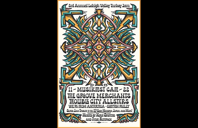 Groove Merchants & Trouble City All-Stars Present: 3rd Annual Lehigh Valley Turkey Jam